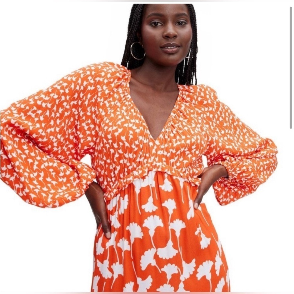 DVF x Target women’s vibe ginko cherry tomato dress Diane von Furstenburg, XS - Picture 2 of 7